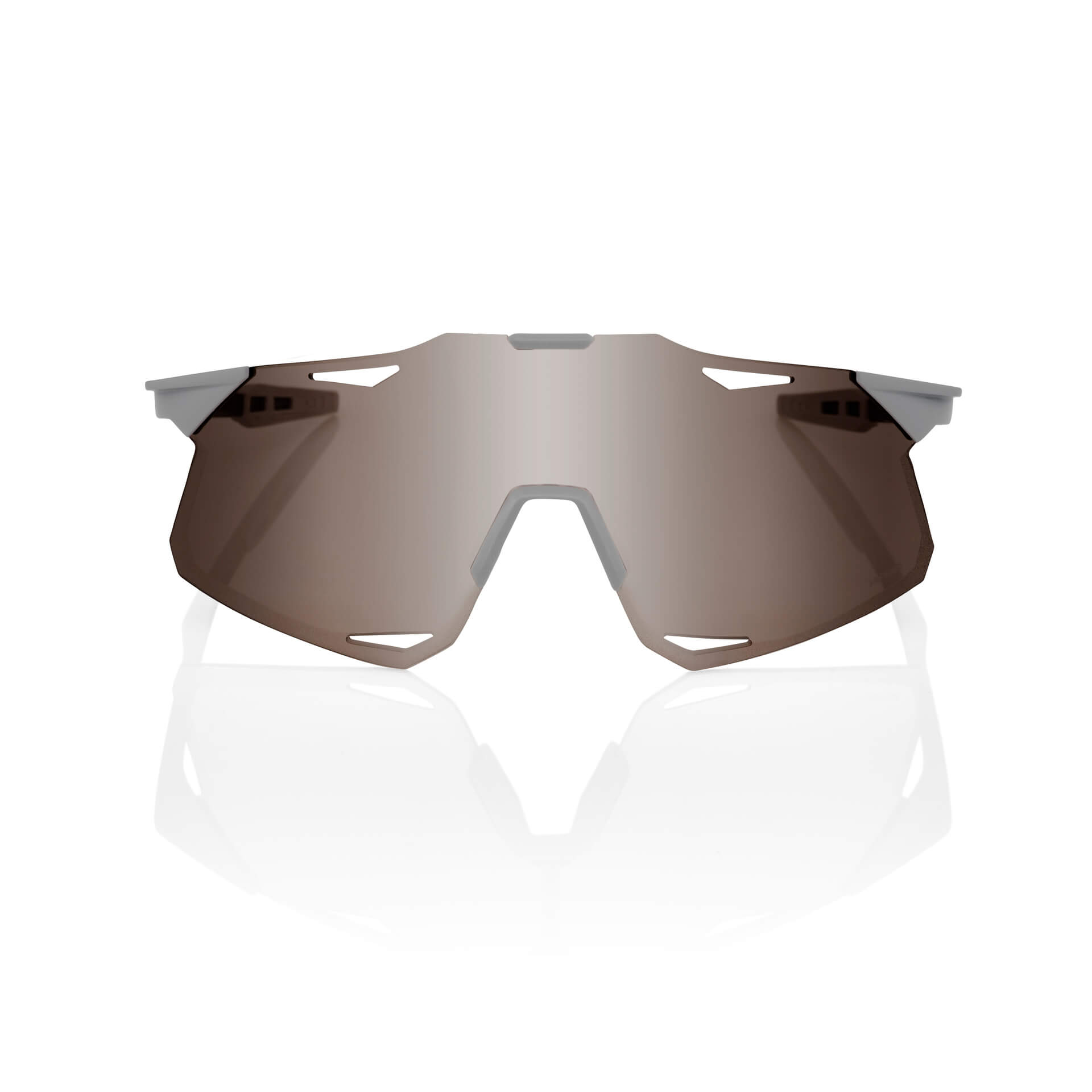 HYPERCRAFT – Matte Stone Grey – HiPER Silver Mirror Lens