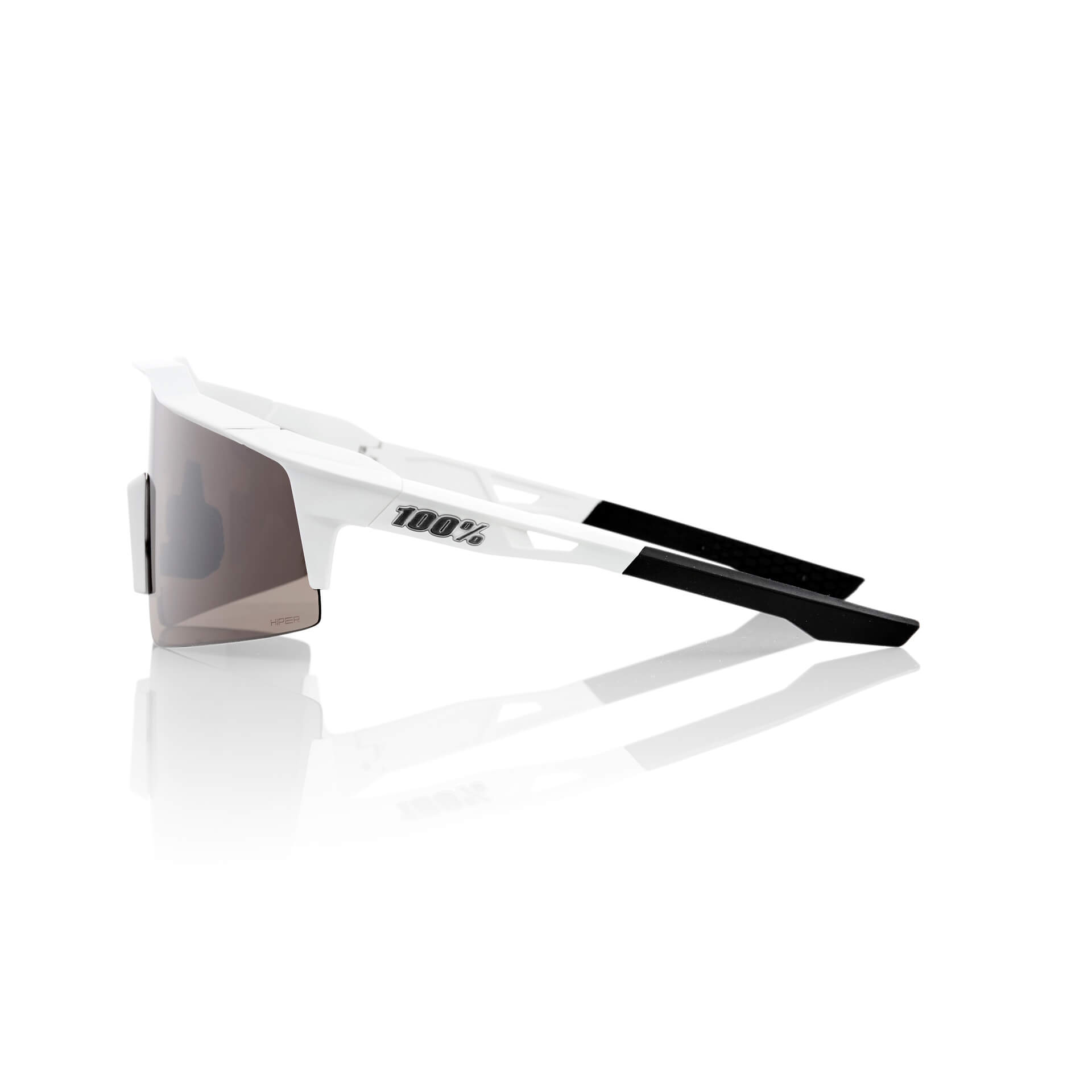 SPEEDCRAFT SL – Matte White – HiPER Silver Mirror Lens