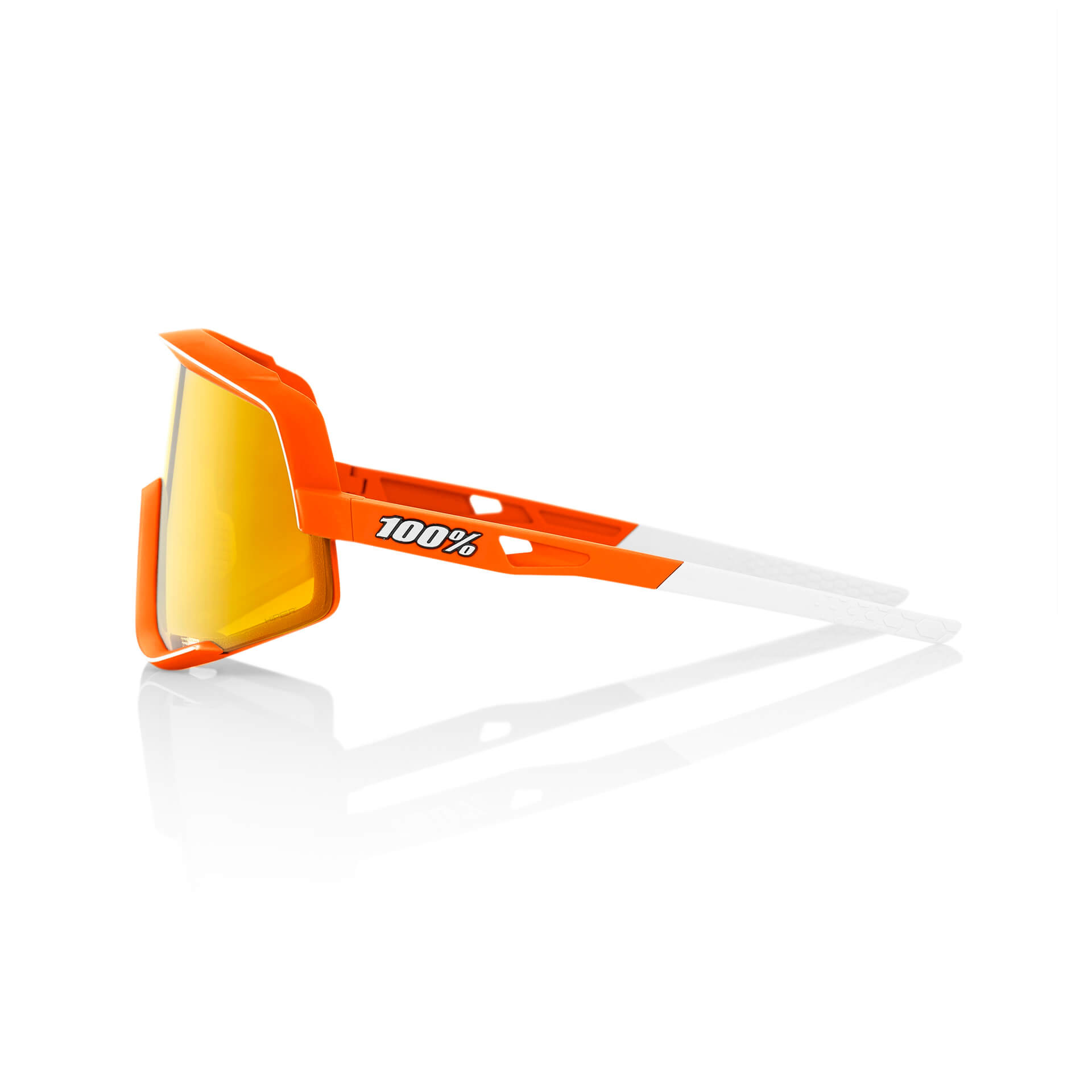 GLENDALE – Soft Tact Neon Orange – HiPER Red Multilayer Mirror Lens
