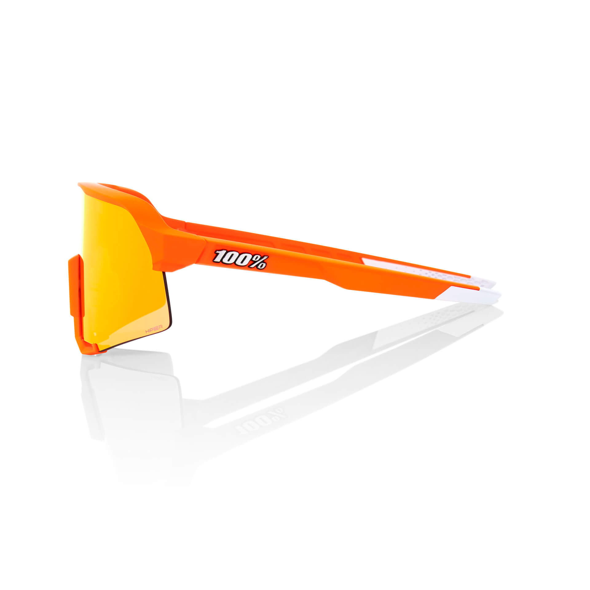 S3 – Soft Tact Neon Orange – HiPER Red Multilayer Mirror Lens