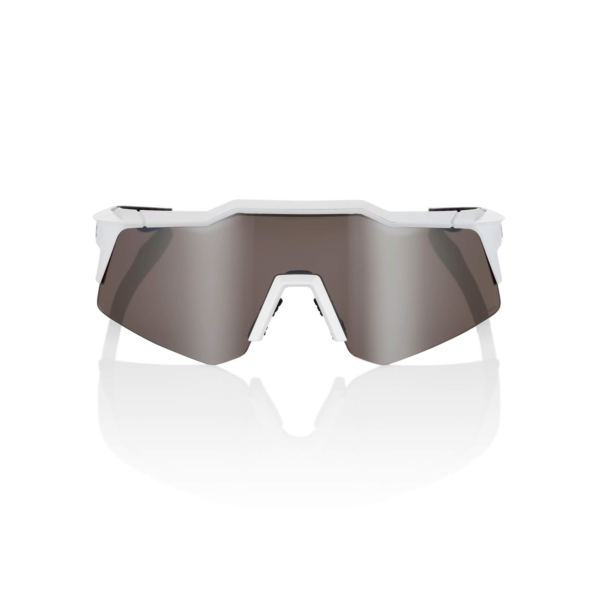 SPEEDCRAFT XS – Matte White – HiPER Silver Mirror Lens