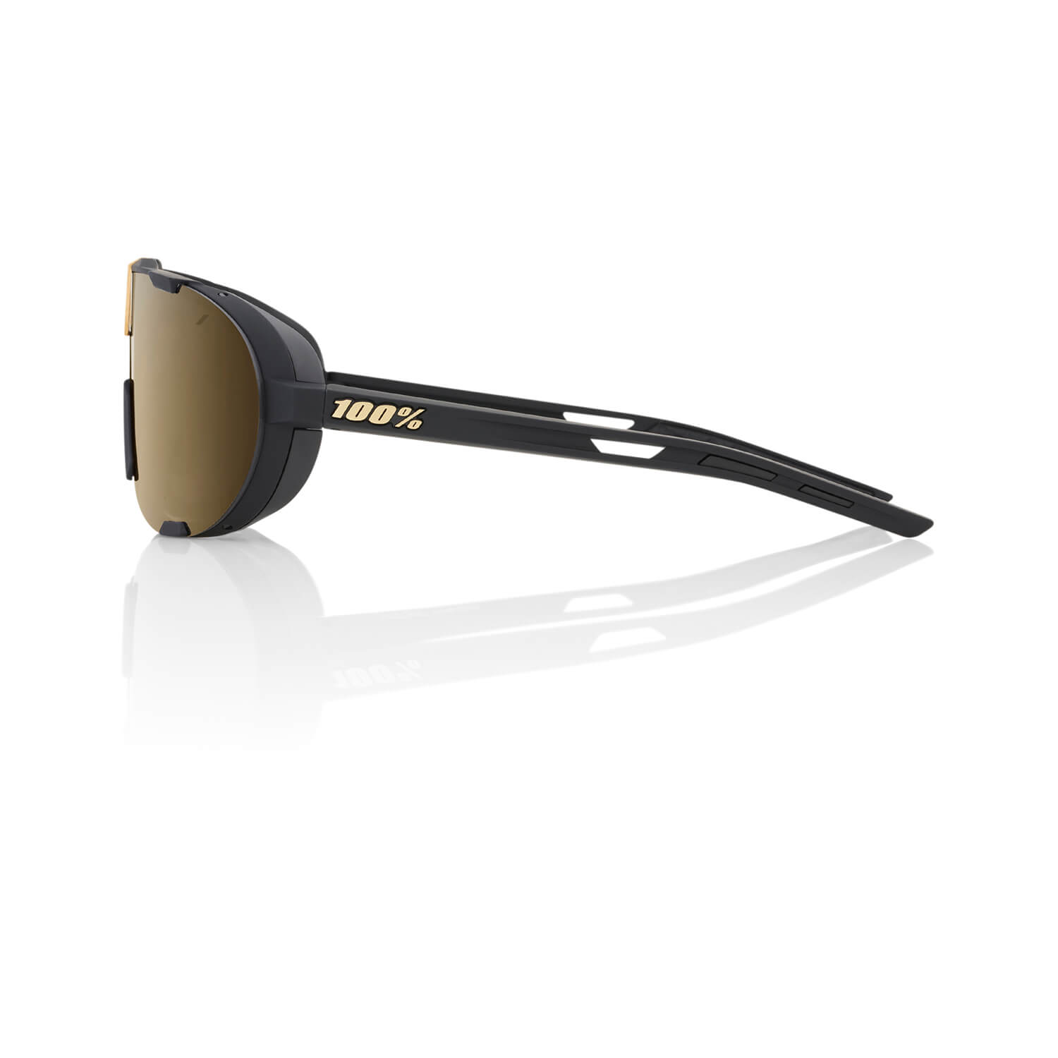 WESTCRAFT – Soft Tact Black – Soft Gold Mirror Lens