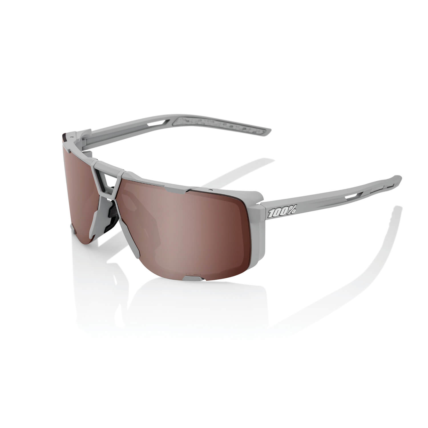 EASTCRAFT – Soft Tact Cool Grey – HiPER Crimson Silver Mirror Lens