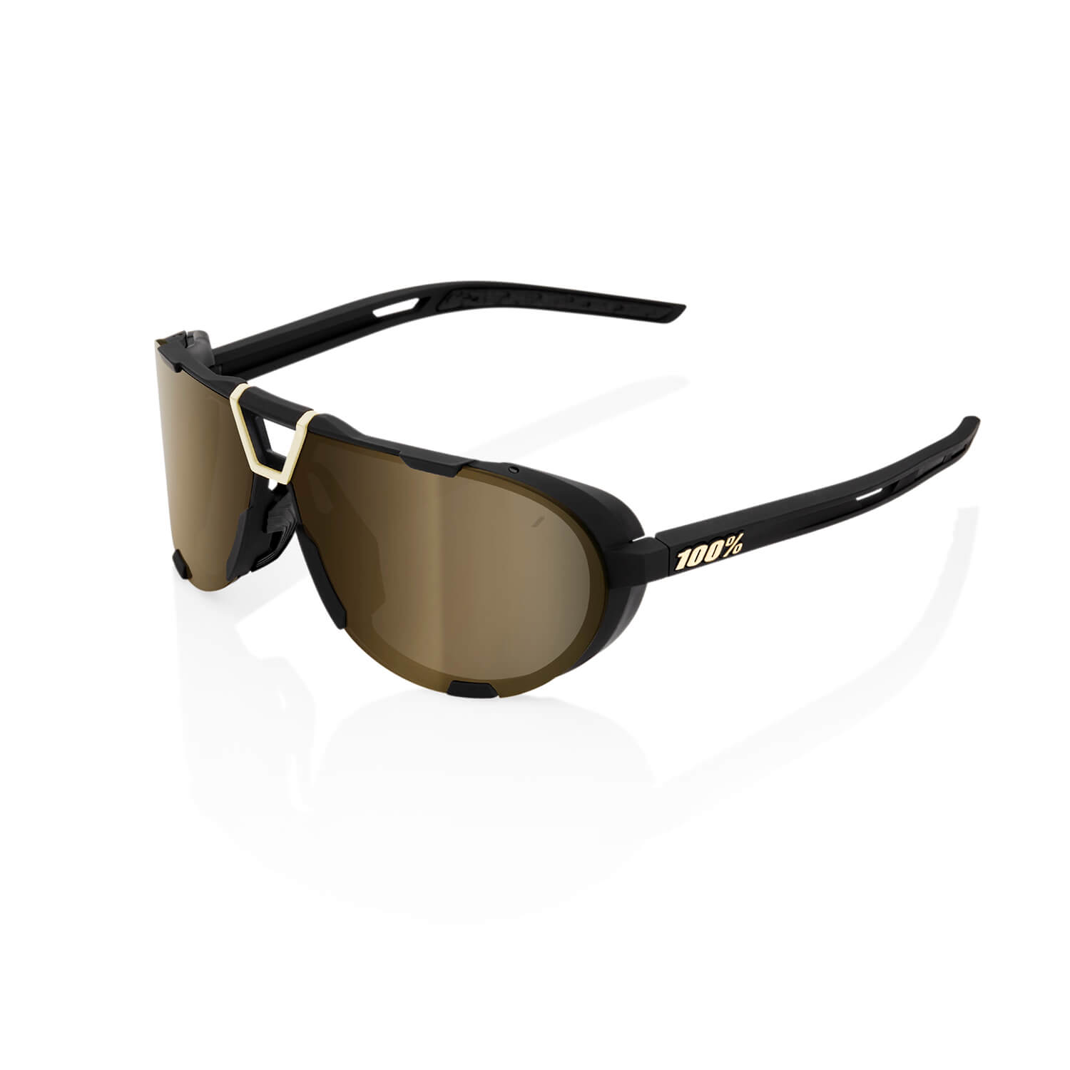 WESTCRAFT – Soft Tact Black – Soft Gold Mirror Lens