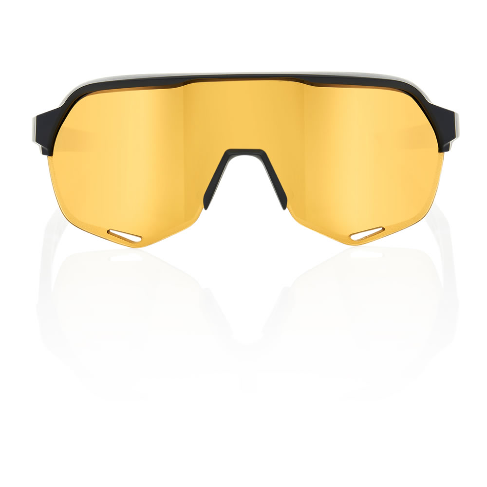 S2 – Matte Black / Soft Gold Mirror Lens