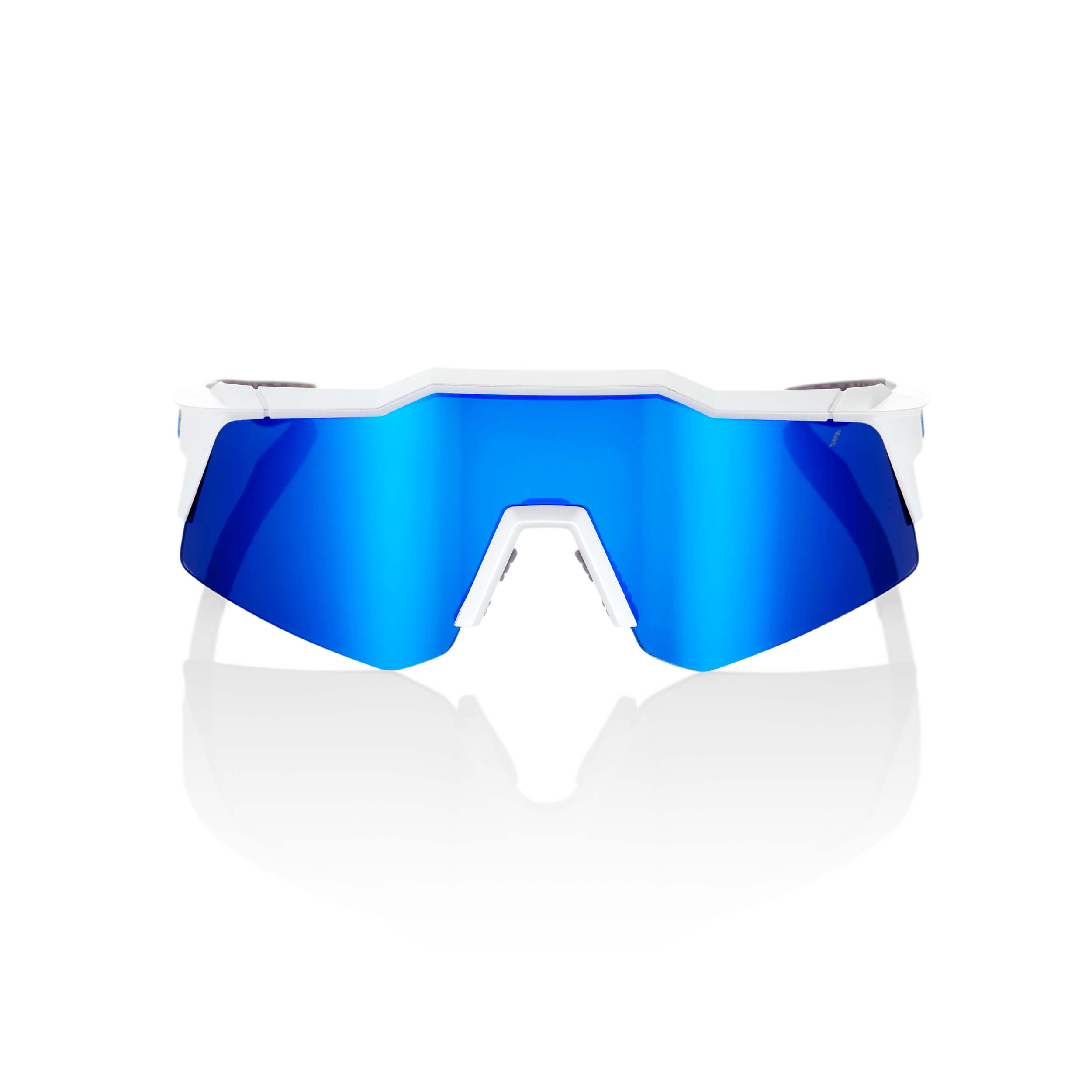 SPEEDCRAFT XS – Matte White – Blue Multilayer Mirror Lens