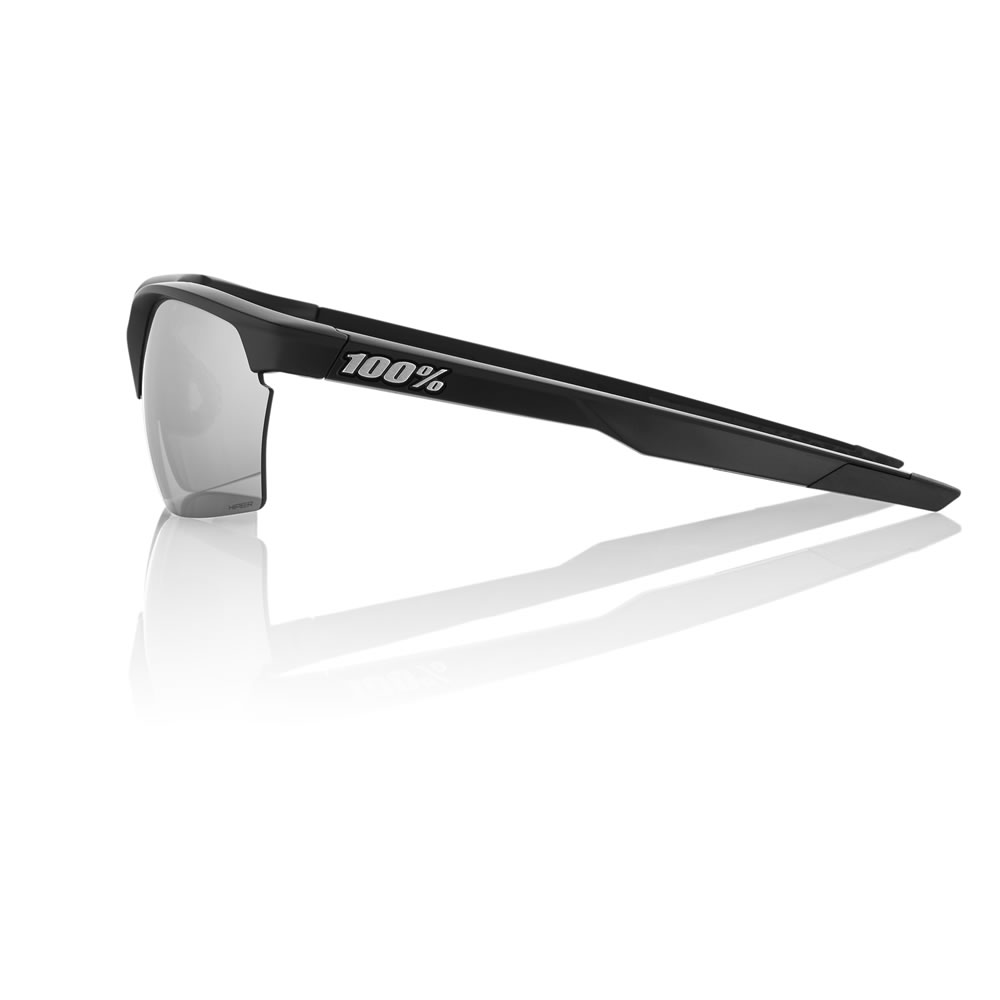 SPORTCOUPE – Matte Black – HiPER Sport Silver Mirror Lens