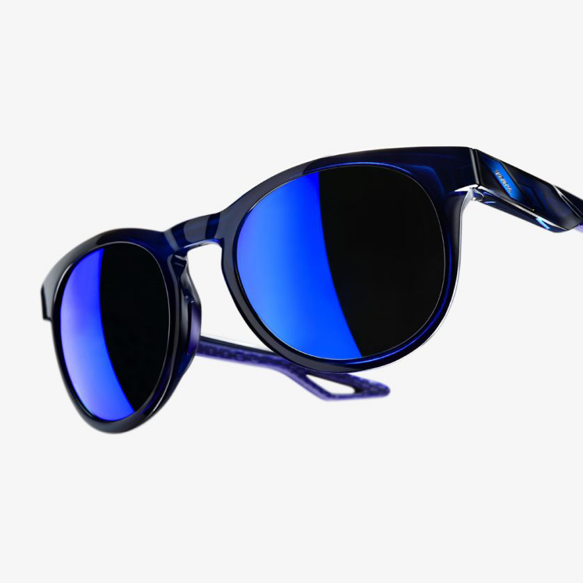 CAMPO – Polished Transluscent Blue / Electric Blue Mirror Lens