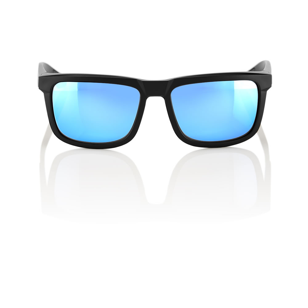 BLAKE – Matte Black / HiPER Blue Multilayer Mirror Lens