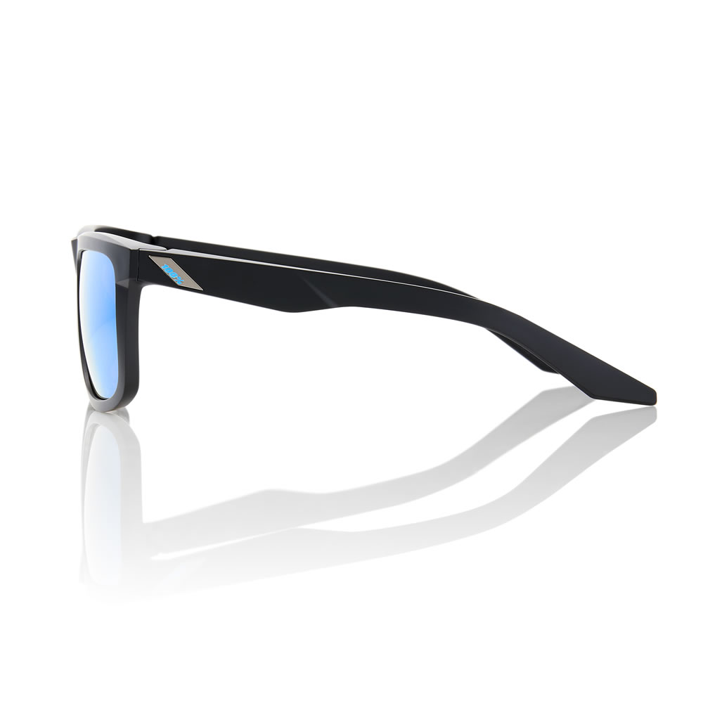 BLAKE – Matte Black / HiPER Blue Multilayer Mirror Lens