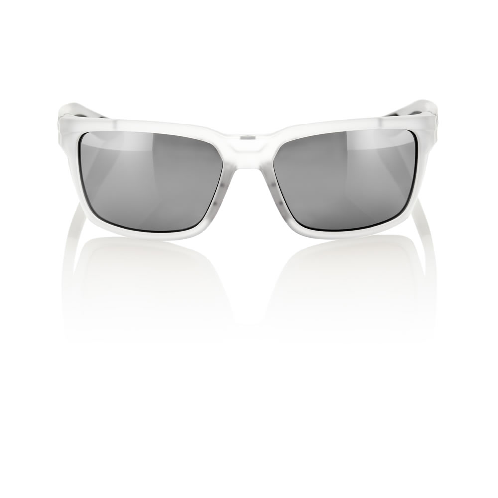 DAZE – Matte Translucent Crystal Clear / HiPER Silver Mirror Lens