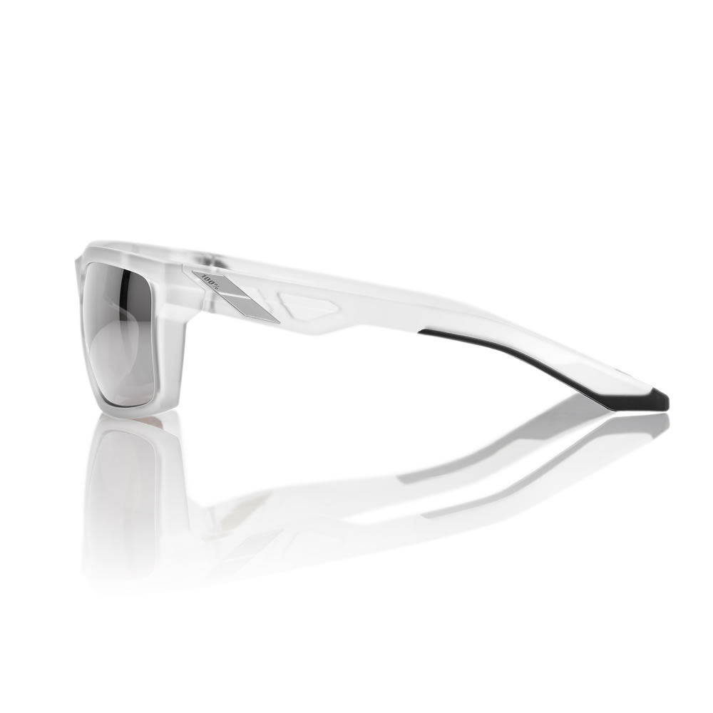 DAZE – Matte Translucent Crystal Clear / HiPER Silver Mirror Lens