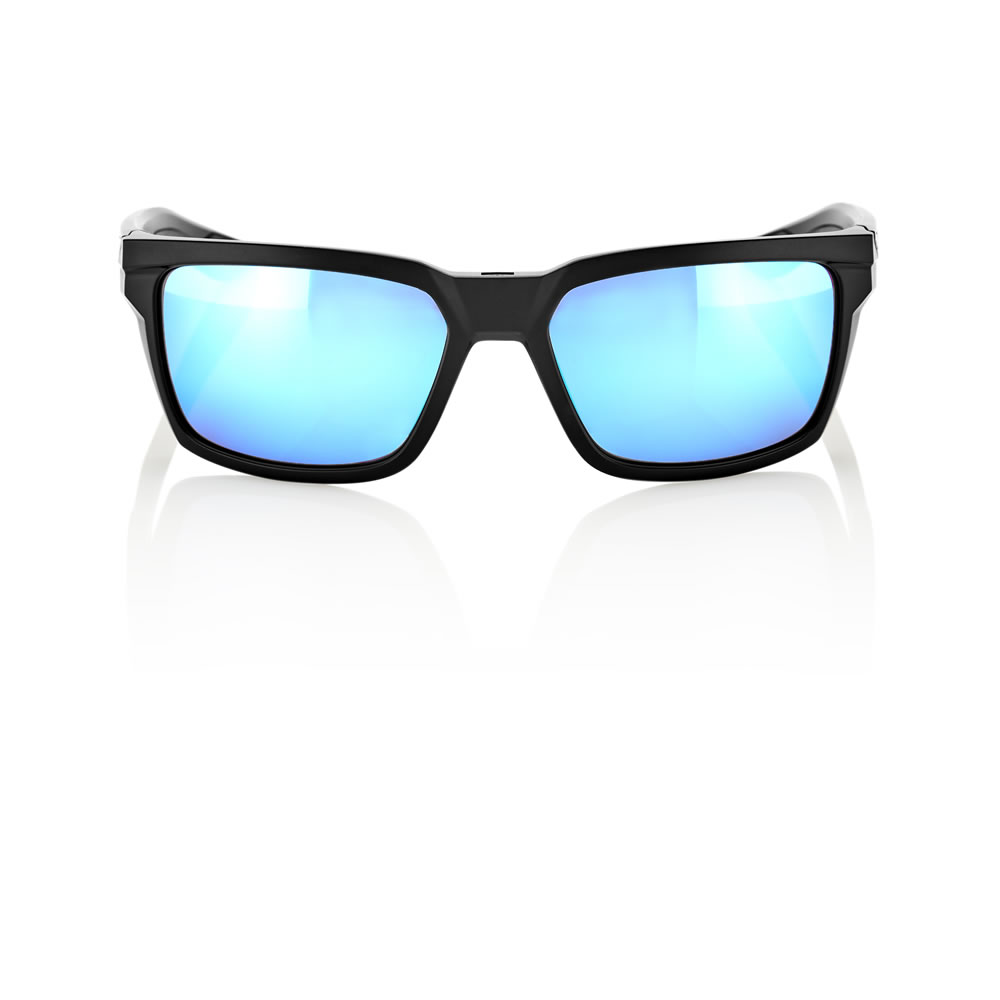 DAZE – Matte Black / HiPER Blue Multilayer Mirror Lens