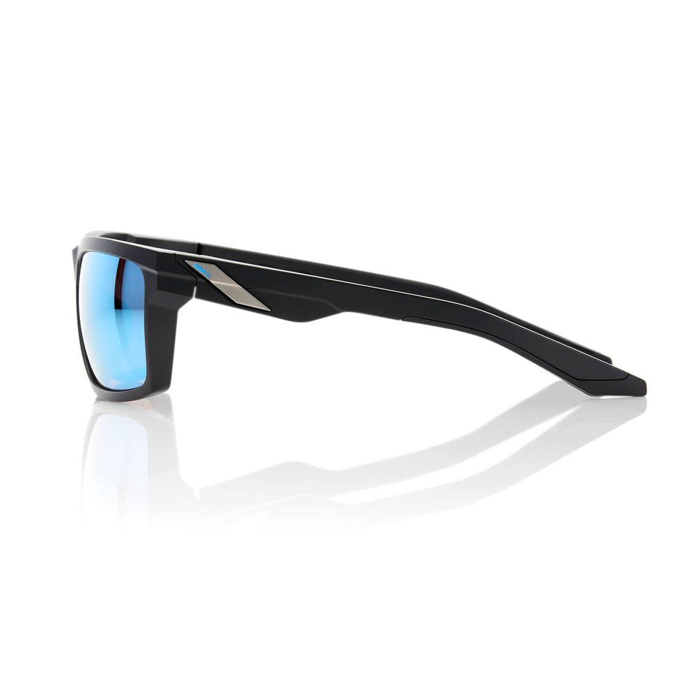 DAZE – Matte Black / HiPER Blue Multilayer Mirror Lens