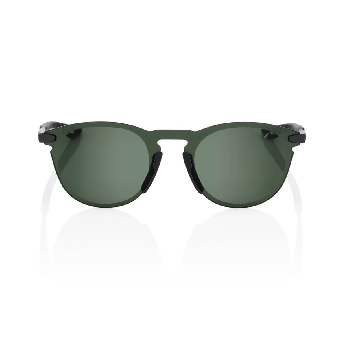 LEGERE Round – Matte Black – Grey Green Lens