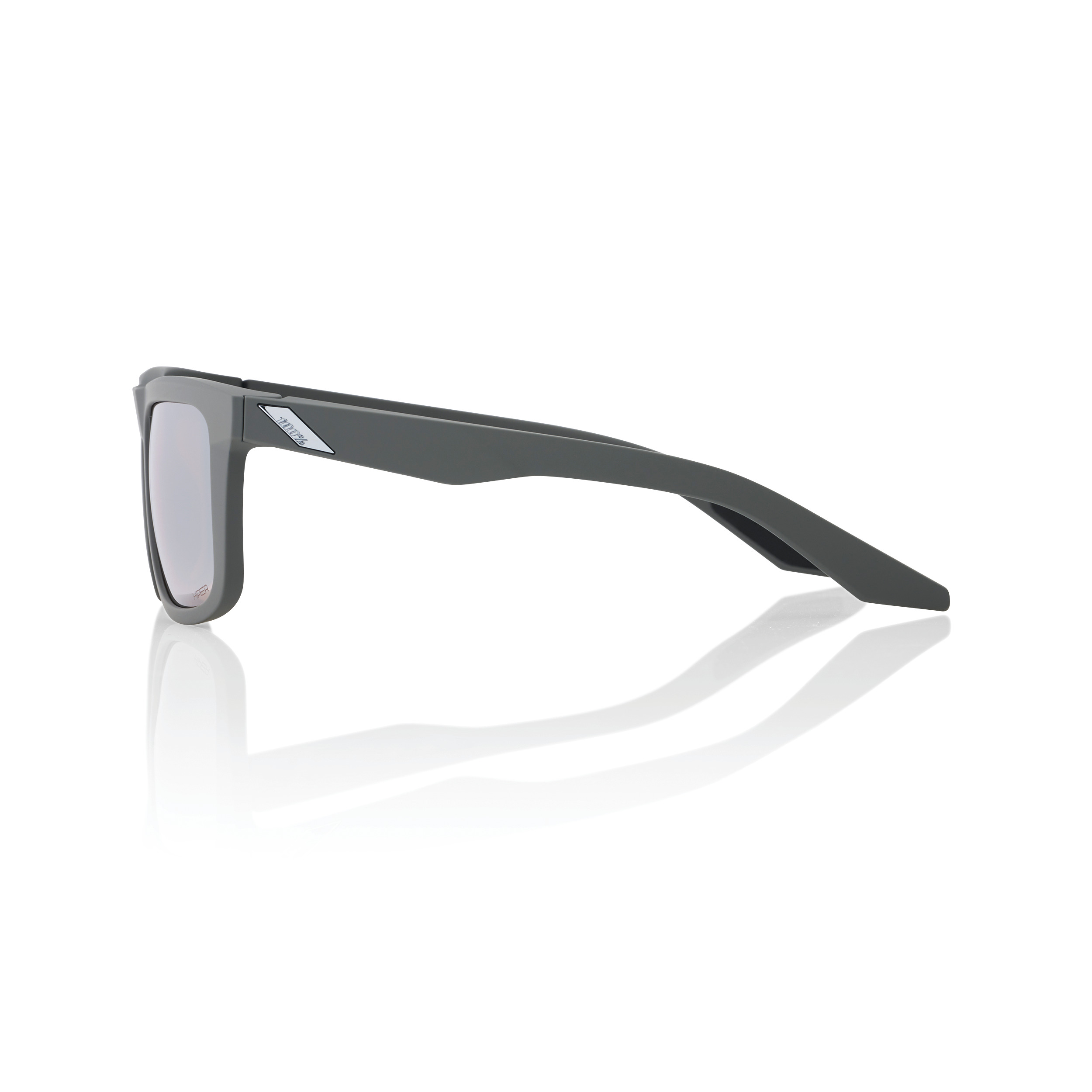 BLAKE – Soft Tact Cool Gray / HiPER Crimson Silver Mirror Lens