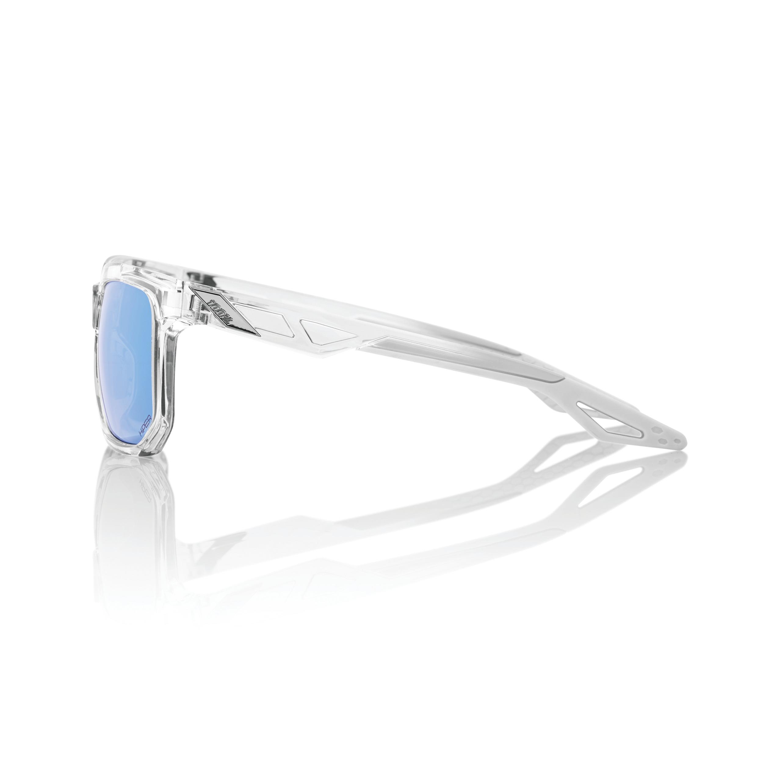 CENTRIC – Polished Crystal Haze / HiPER Blue Multilayer Mirror Lens