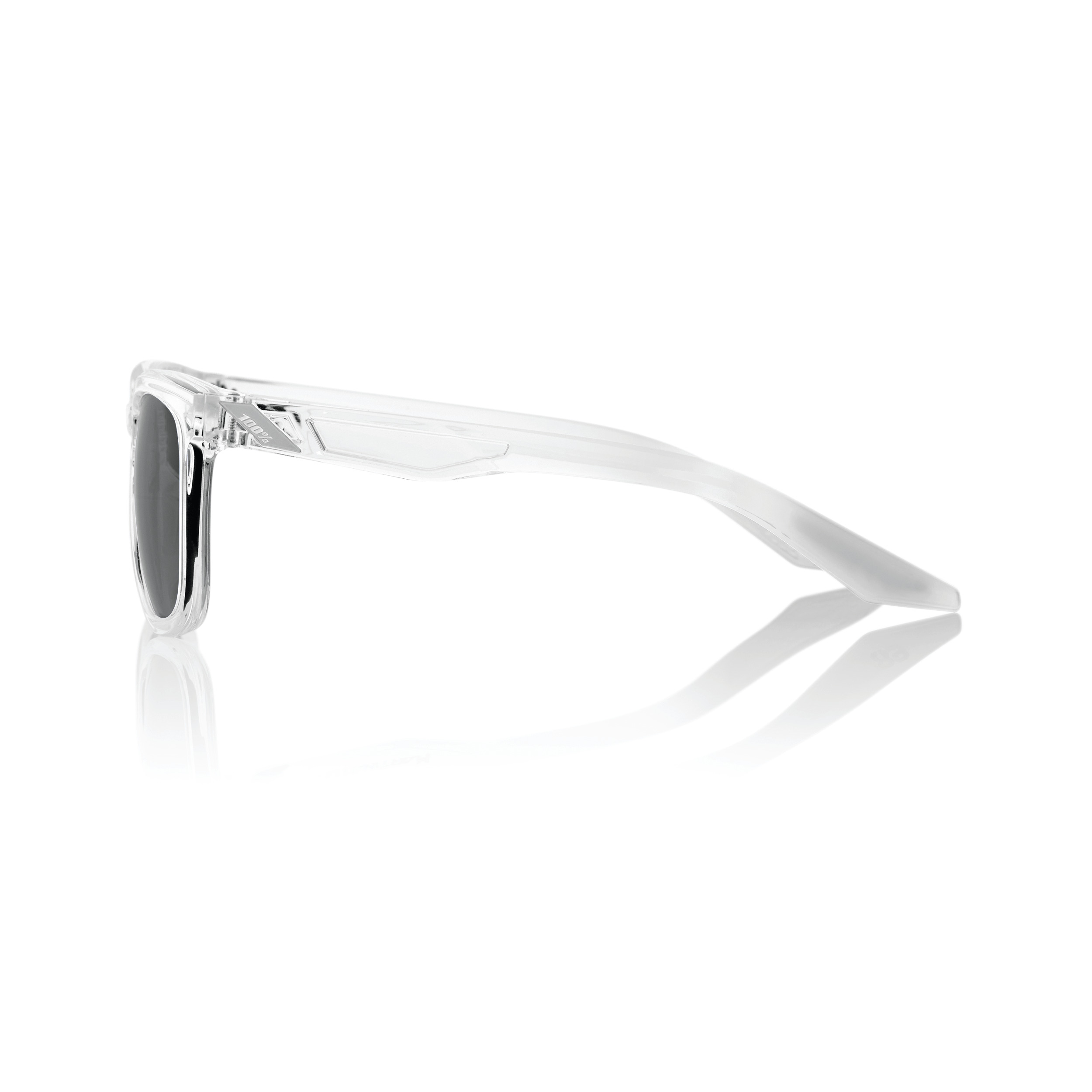 HUDSON – Polished Crystal Haze / Black Mirror Lens