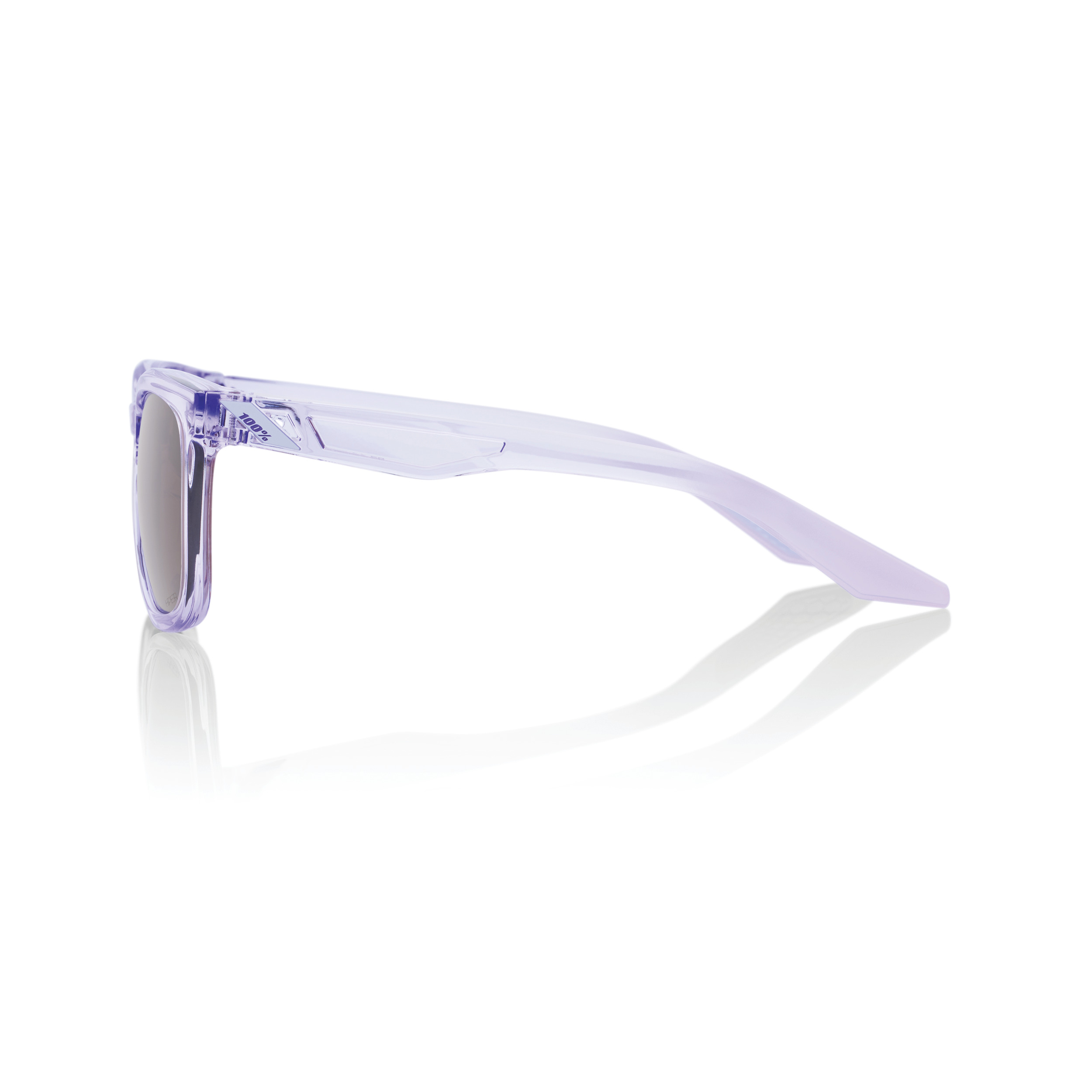 HUDSON – Polished Translucent Lavender / HiPER Silver Mirror Lens