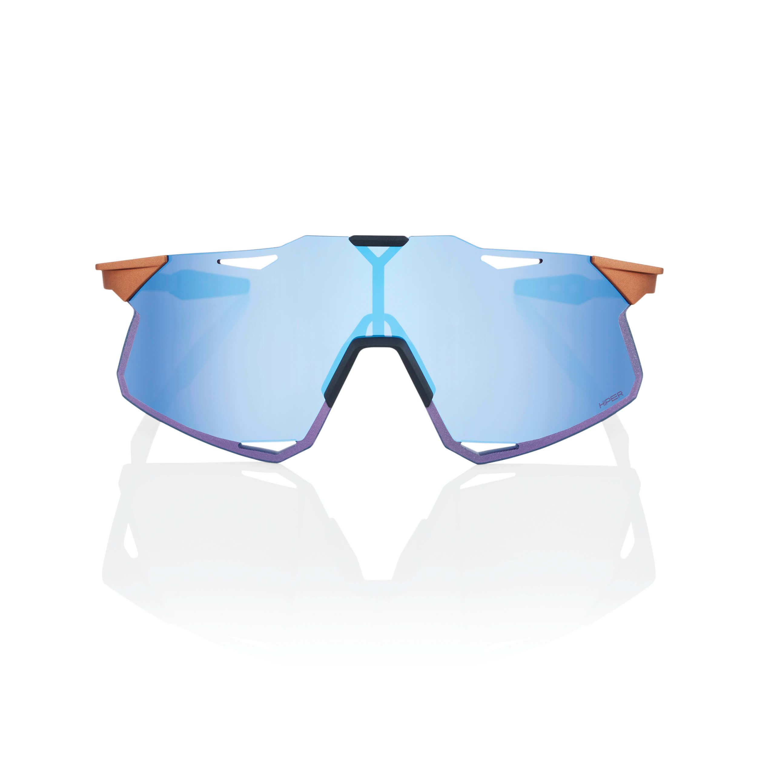 HYPERCRAFT – Matte Copper Chromium / HiPER Blue Multilayer Mirror Lens