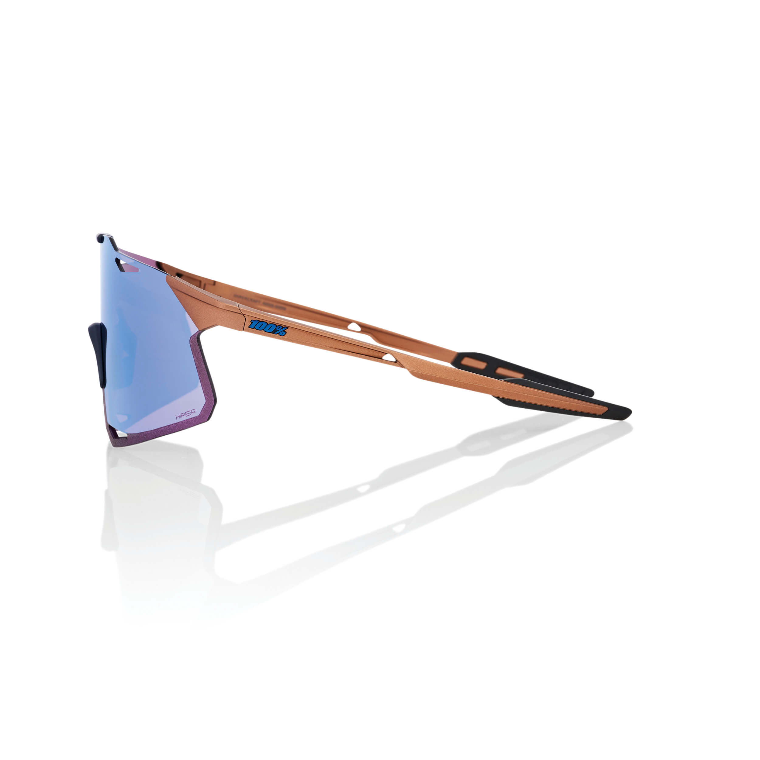 HYPERCRAFT – Matte Copper Chromium / HiPER Blue Multilayer Mirror Lens