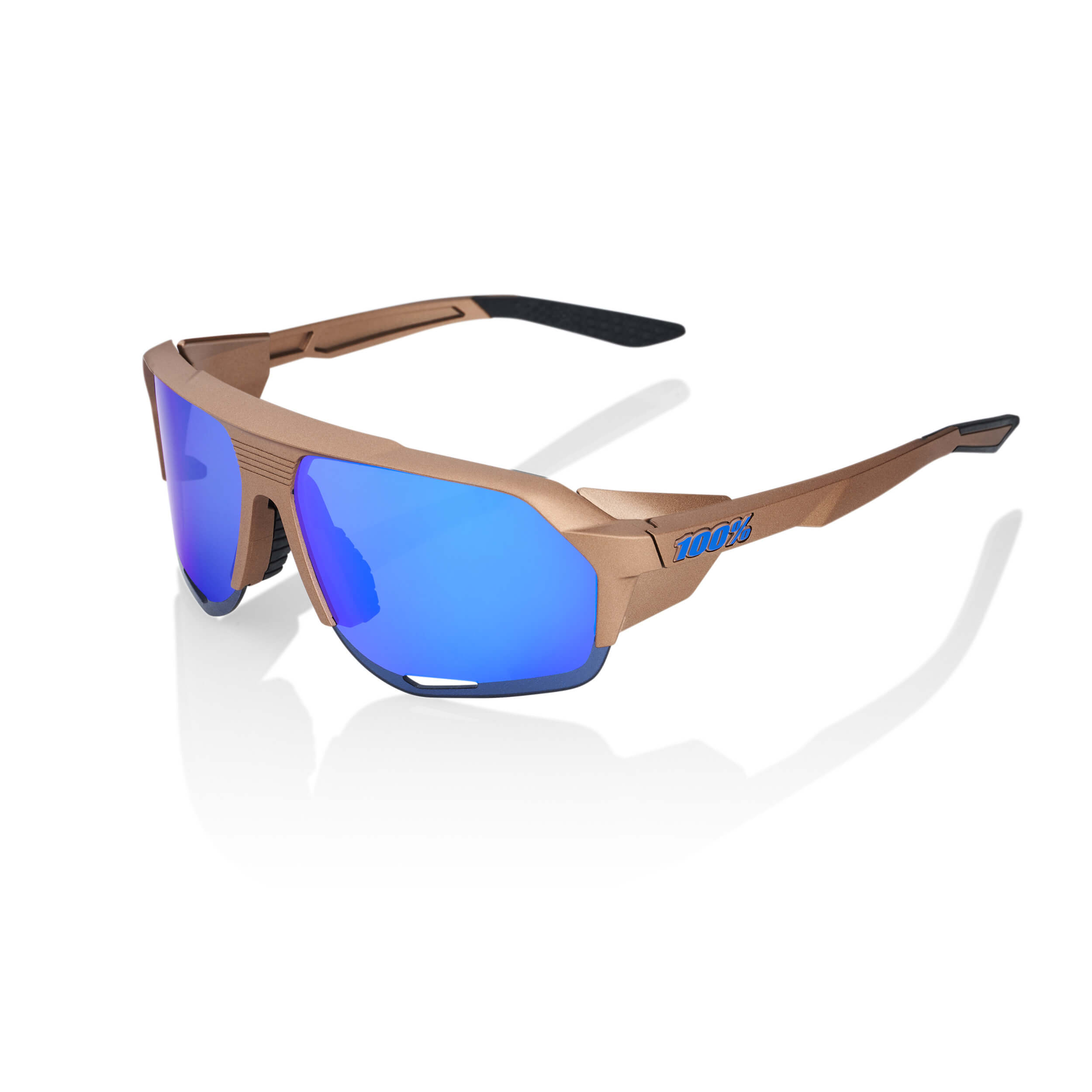 NORVIK – Matte Copper Chromium / Blue Multilayer Mirror Lens