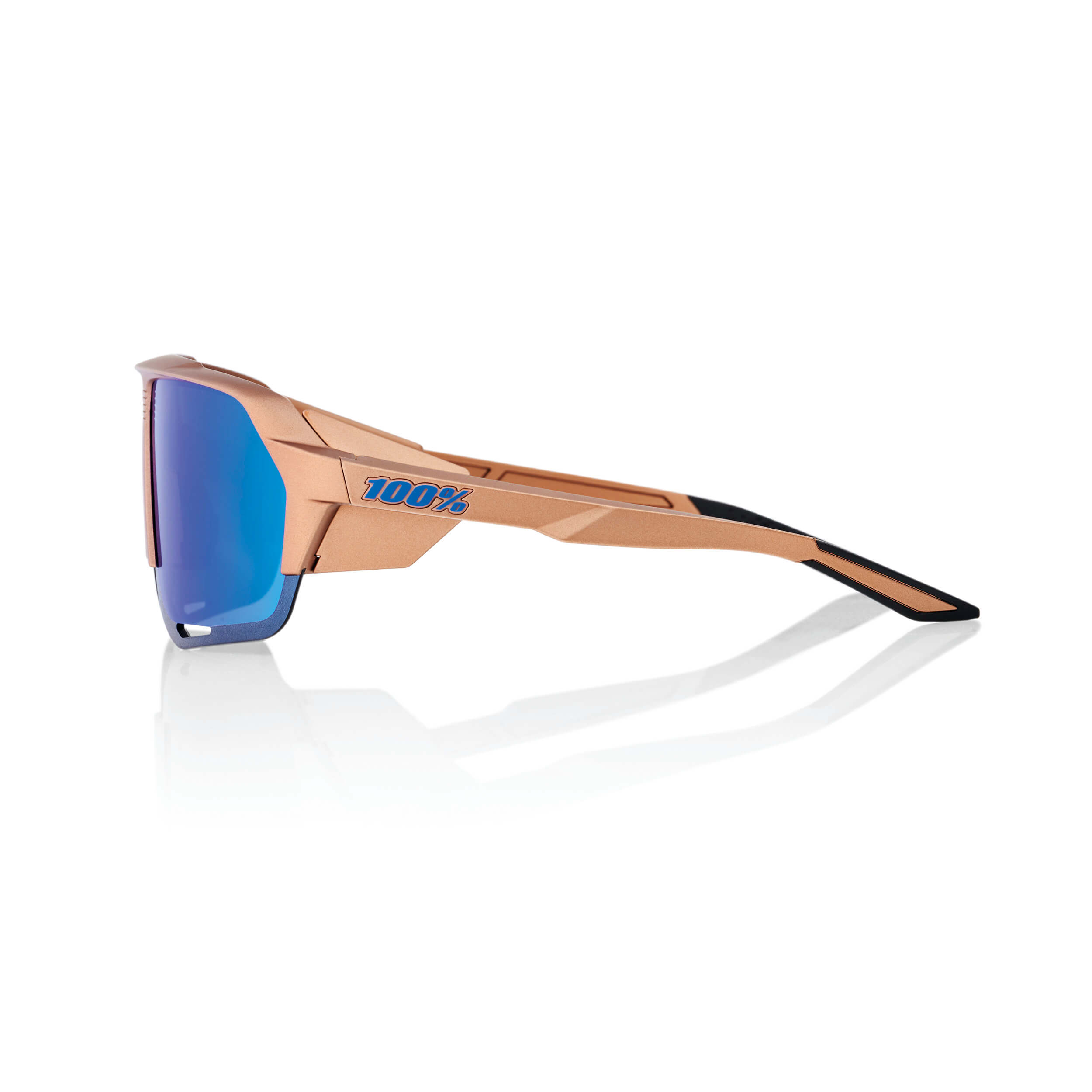 NORVIK – Matte Copper Chromium / Blue Multilayer Mirror Lens