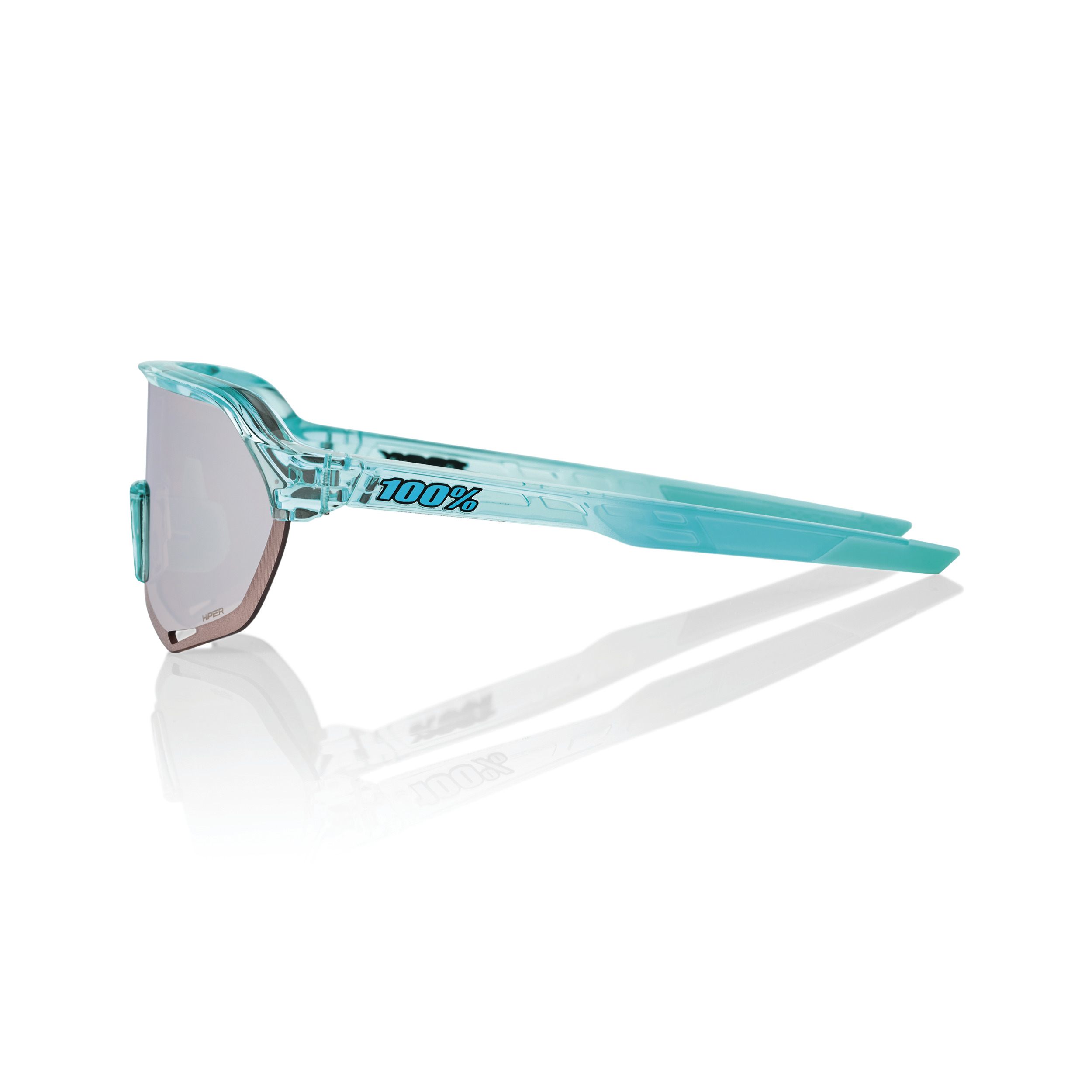 S2 – Polished Translucent Mint / HiPER Silver Mirror Lens