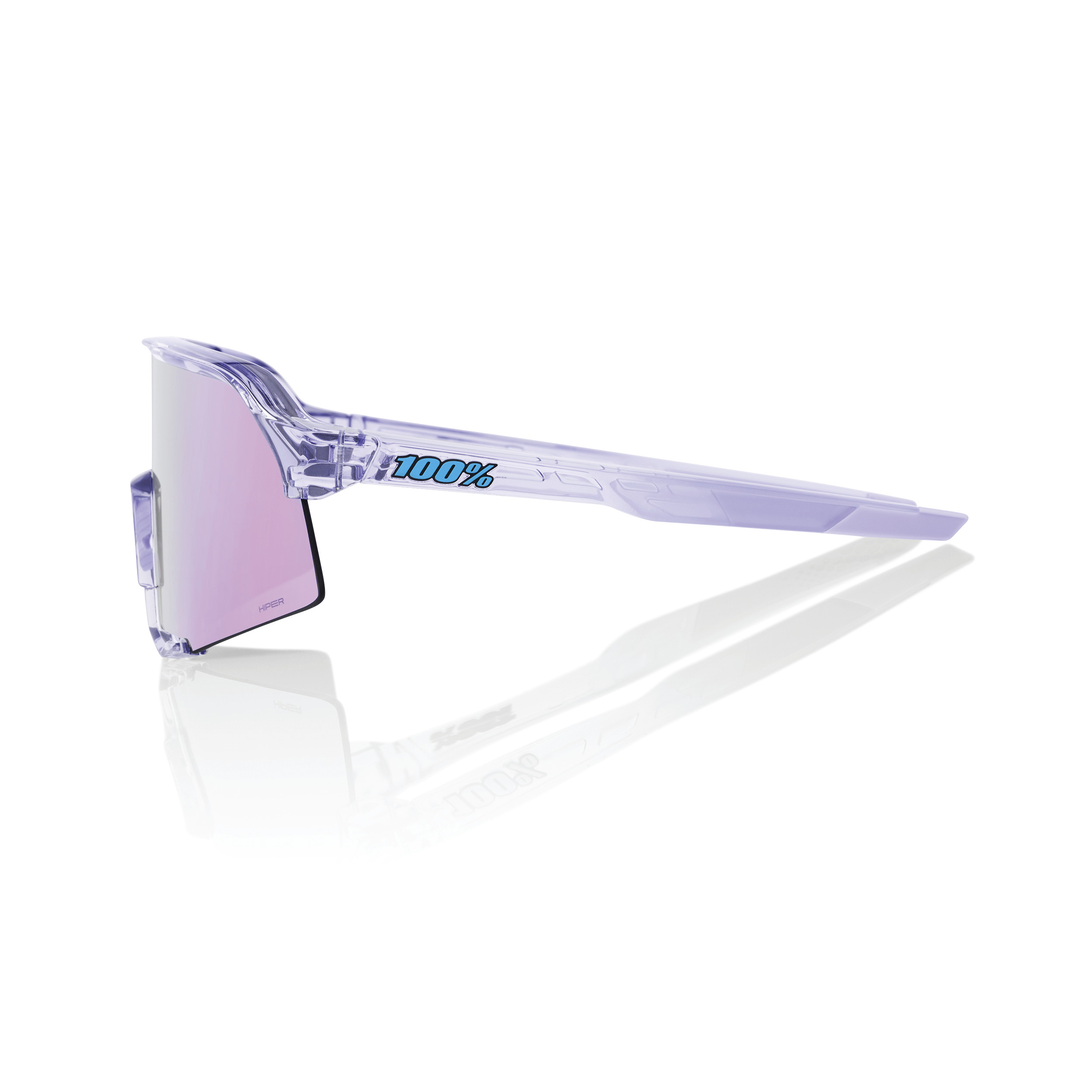 S3 – Polished Translucent Lavender / HiPER Lavender Mirror Lens