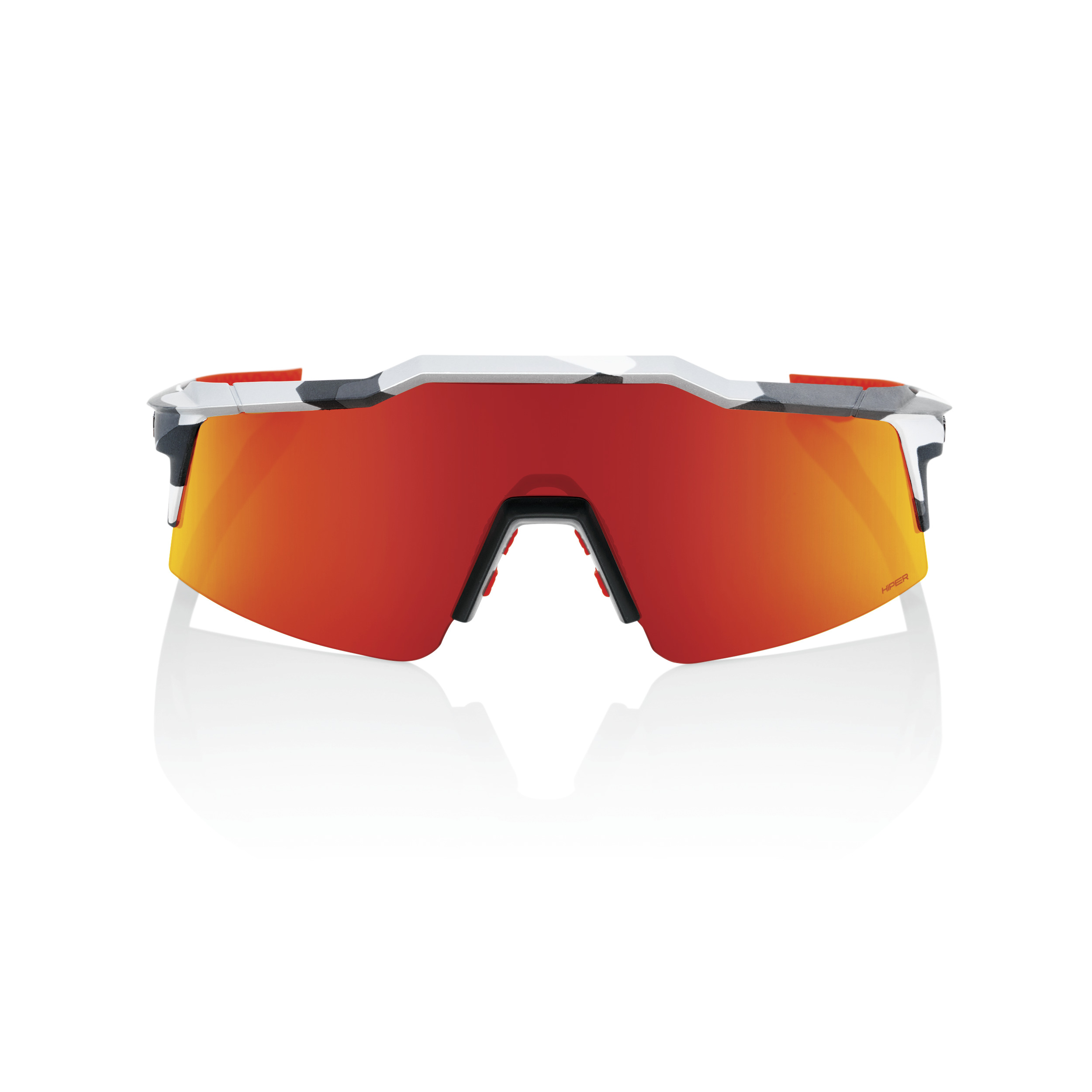 SPEEDCRAFT SL – Soft Tact Grey Camo / HiPER Red Multilayer Mirror Lens