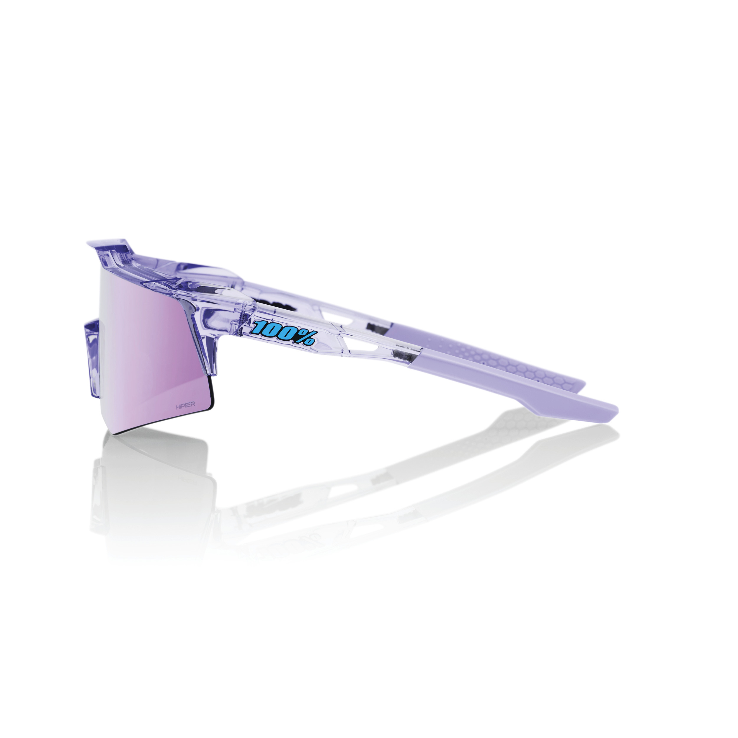 SPEEDCRAFT XS – Polished Translucent Lavender / HiPER Lavender Mirror Lens