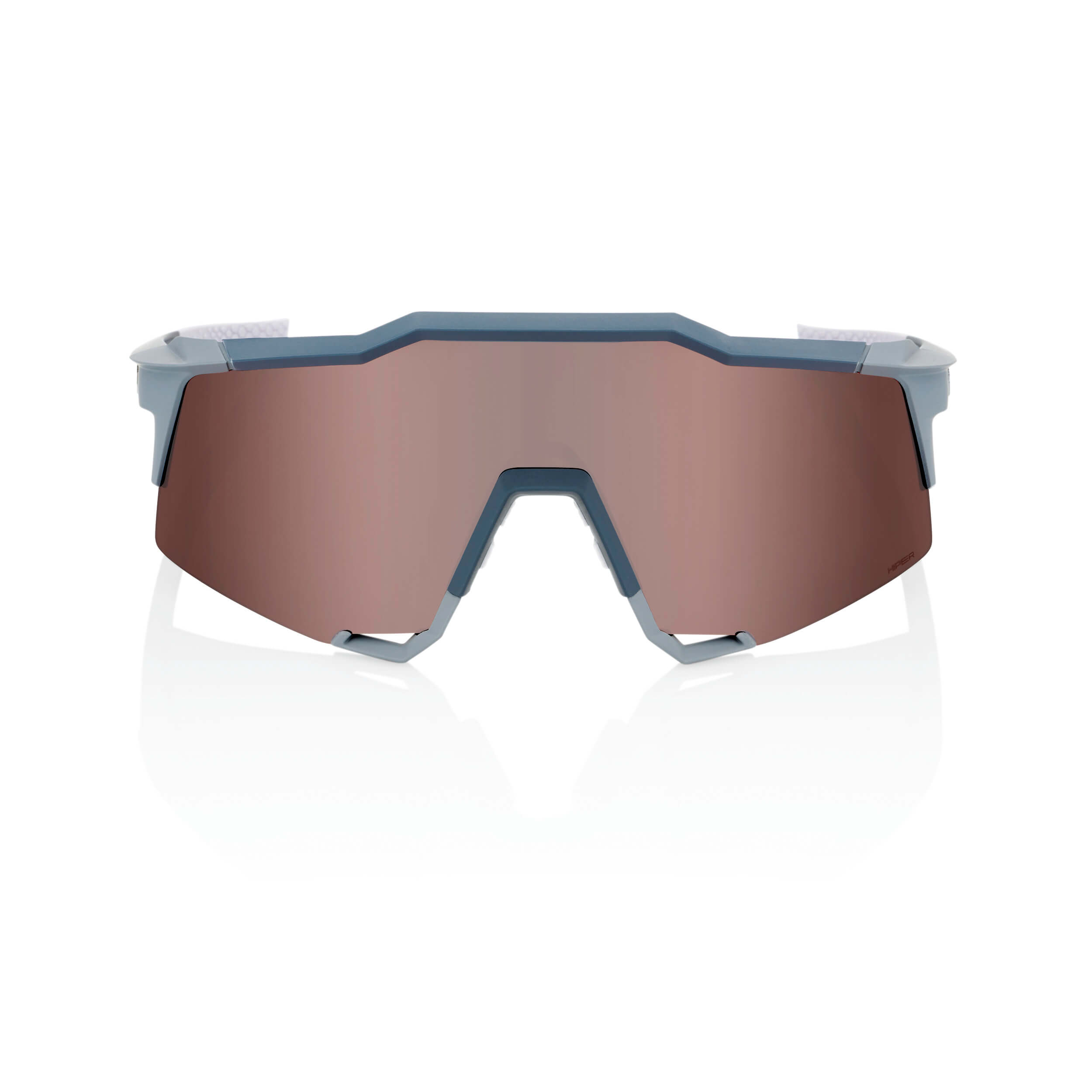 SPEEDCRAFT – Soft Tact Stone Grey / HiPER Crimson Silver Mirror Lens