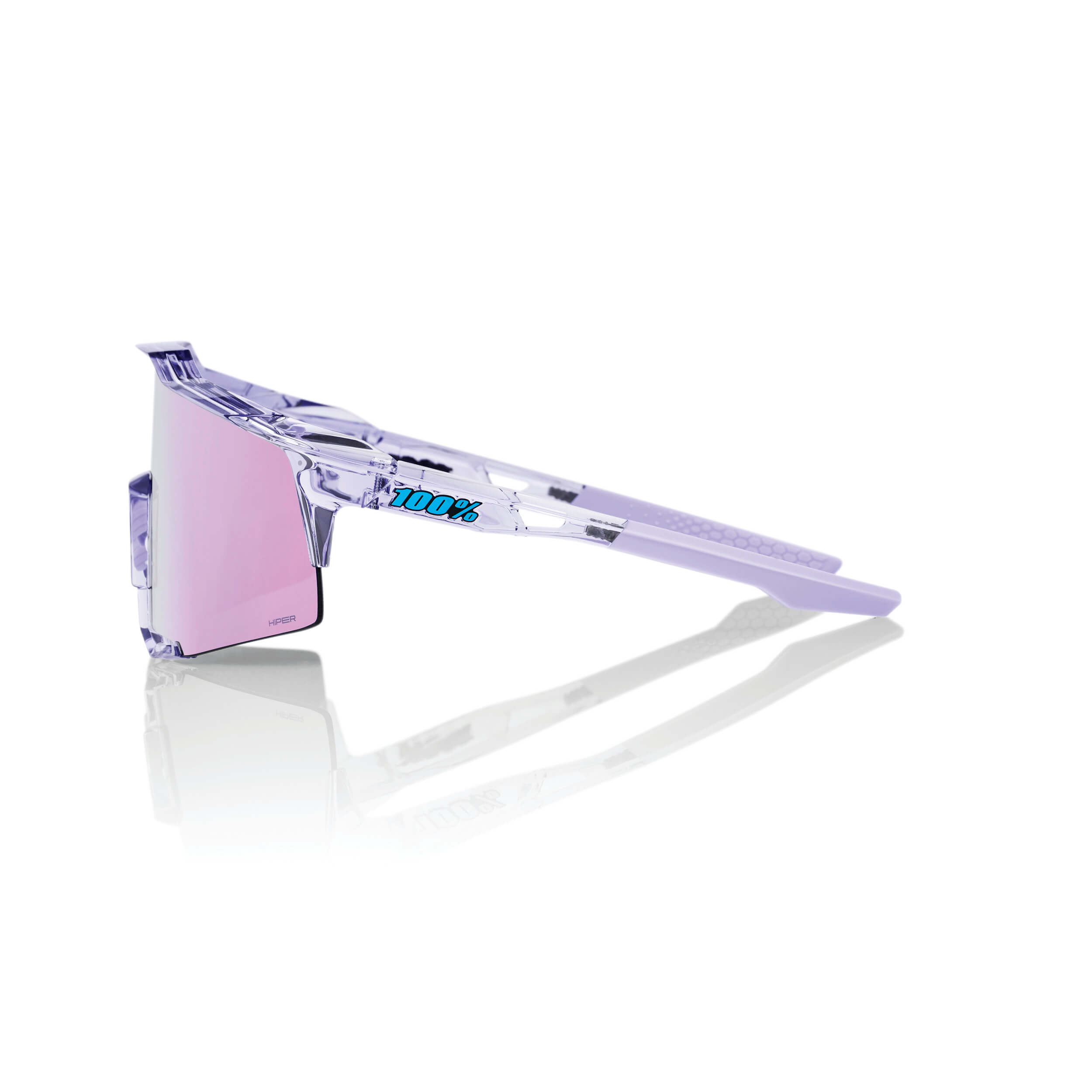 SPEEDCRAFT – Polished Translucent Lavender / HiPER Lavender Mirror Lens