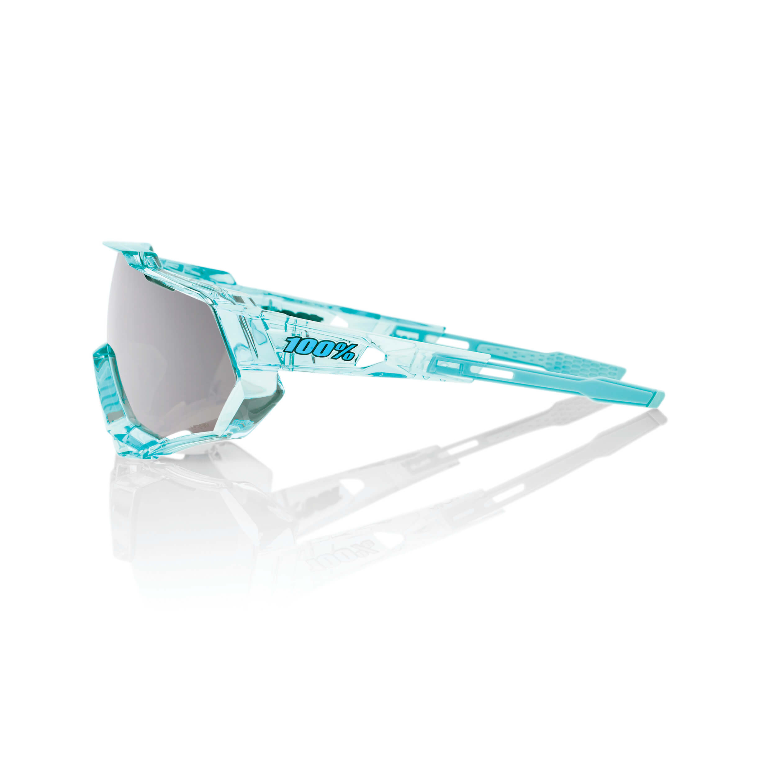 SPEEDTRAP – Polished Translucent Mint / HiPER Silver Mirror Lens