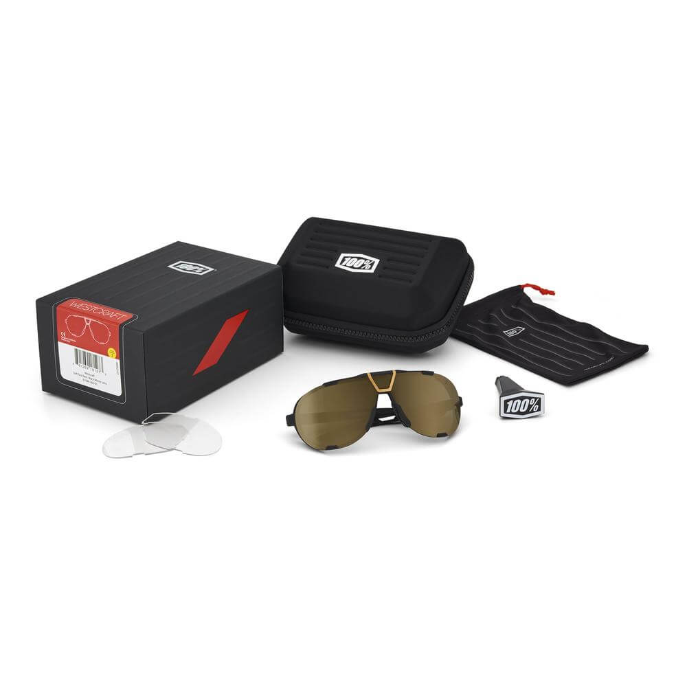 WESTCRAFT – Soft Tact Red – Black Mirror Lens